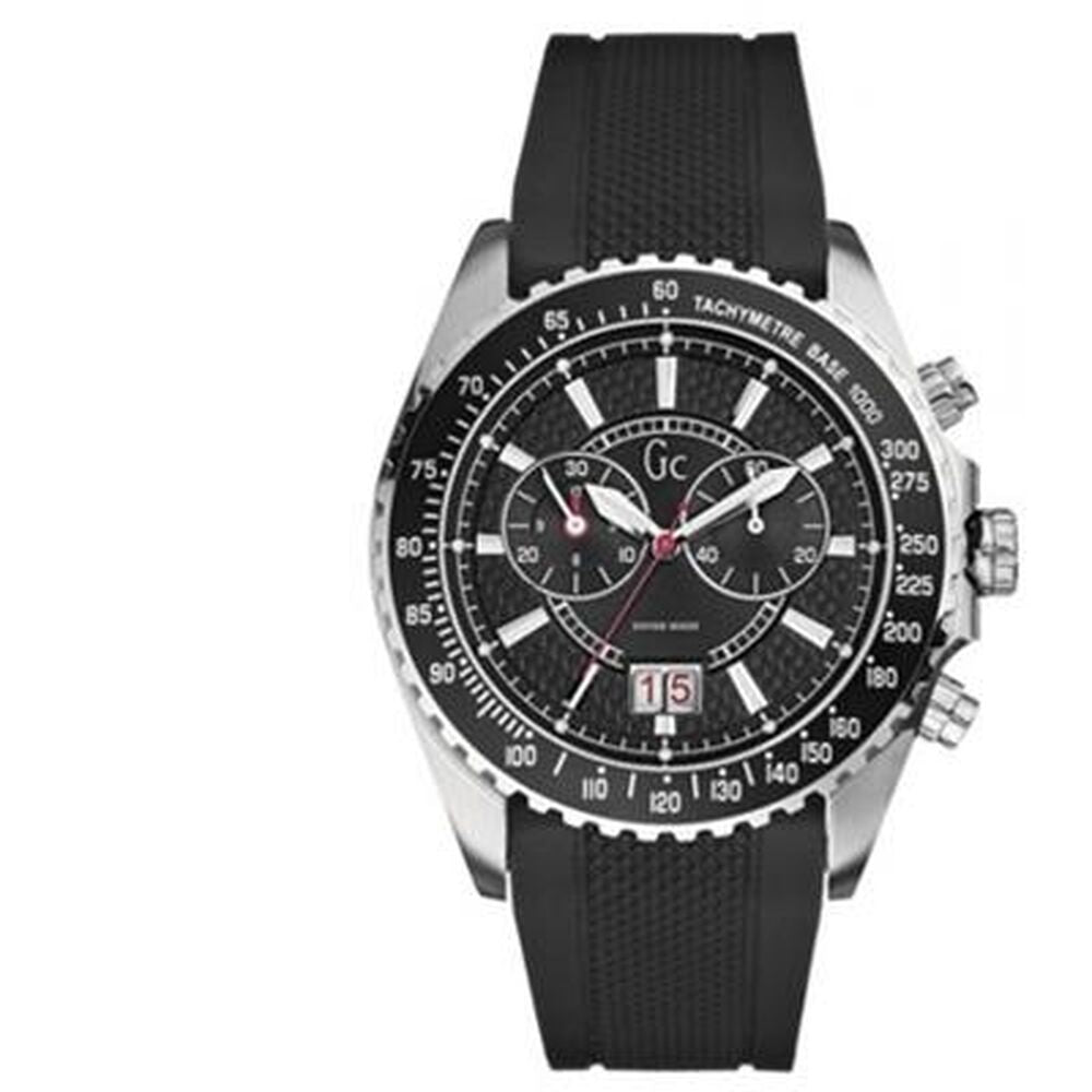 Image de Montre Homme Guess I30005G1, disponible chez Rue des Bijoux, parfaite pour un look élégant et sophistiqué.