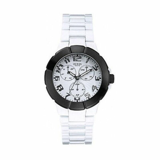 Image de Montre Homme Guess W11594G4 (Ø 38 mm), disponible chez Rue des Bijoux, parfaite pour un look élégant et sophistiqué.