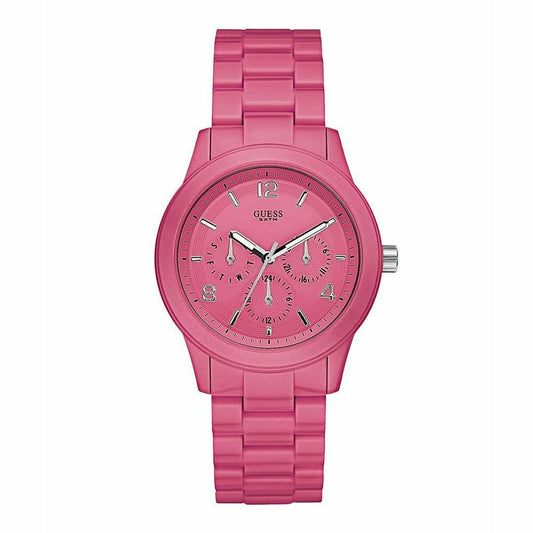 Image de Montre Femme Guess 20150726 (Ø 37 mm), disponible chez Rue des Bijoux, parfaite pour un look élégant et sophistiqué.