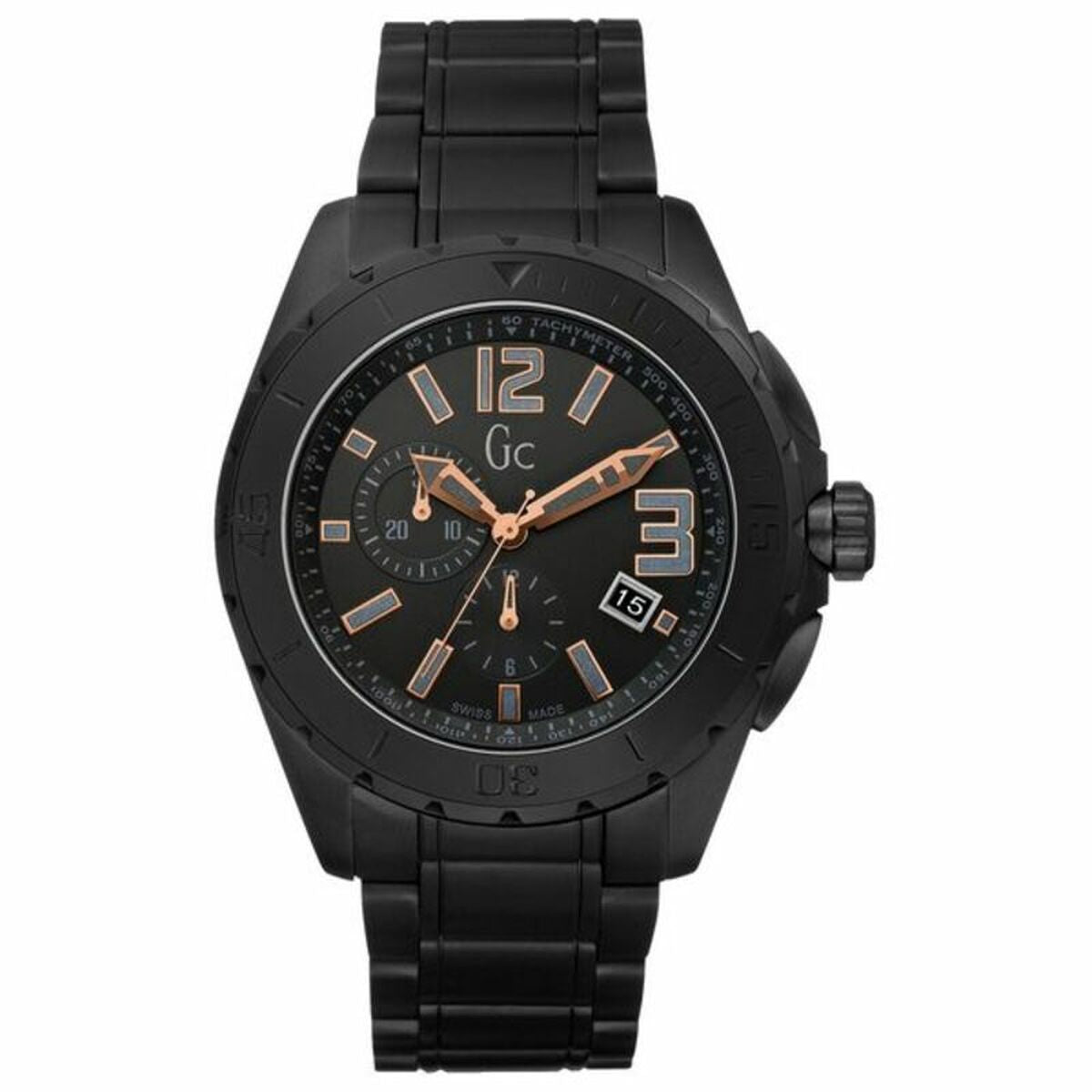 Image de Montre Homme Guess X76009G2S (Ø 45 mm), disponible chez Rue des Bijoux, parfaite pour un look élégant et sophistiqué.