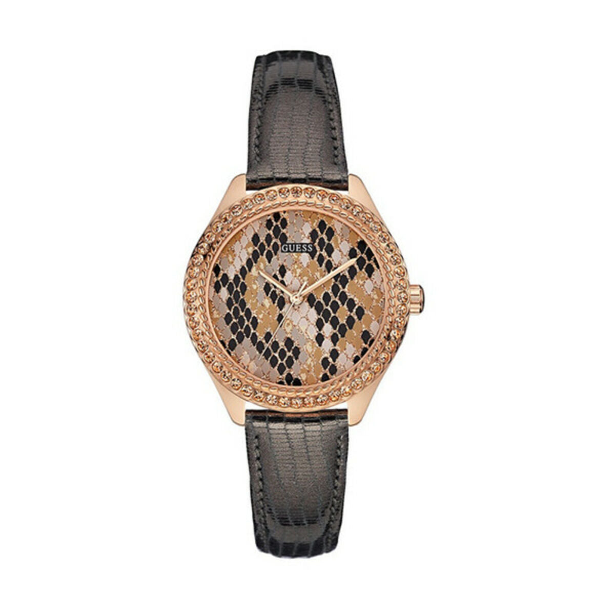 Image de Montre Femme Guess W0626L2 (Ø 36 mm), disponible chez Rue des Bijoux, parfaite pour un look élégant et sophistiqué.