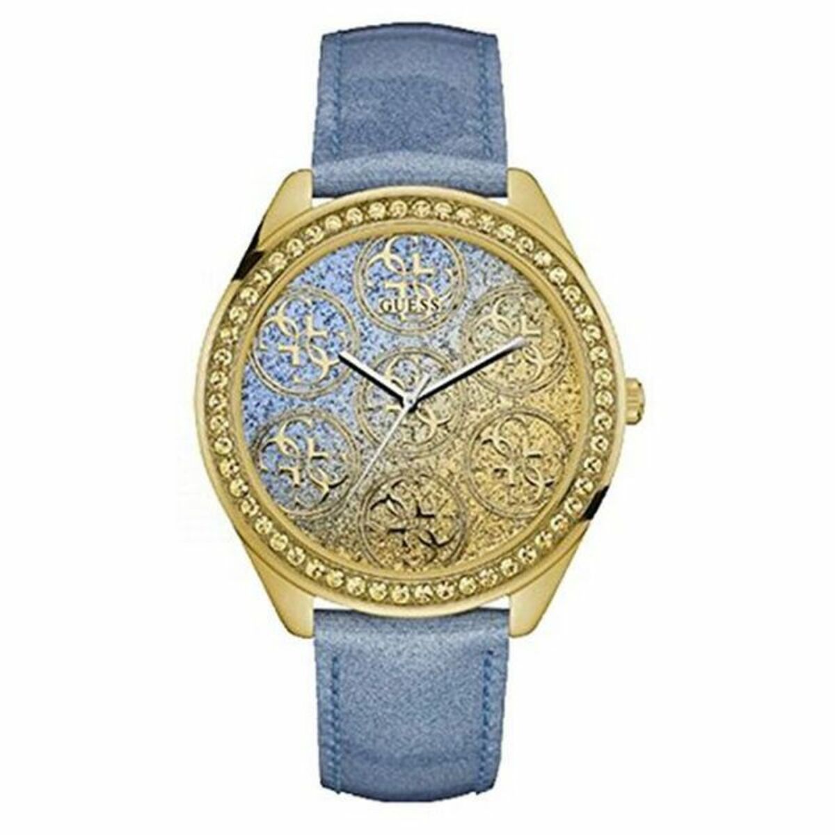 Image de Montre Femme Guess W0753L2 (Ø 44,5 mm), disponible chez Rue des Bijoux, parfaite pour un look élégant et sophistiqué.