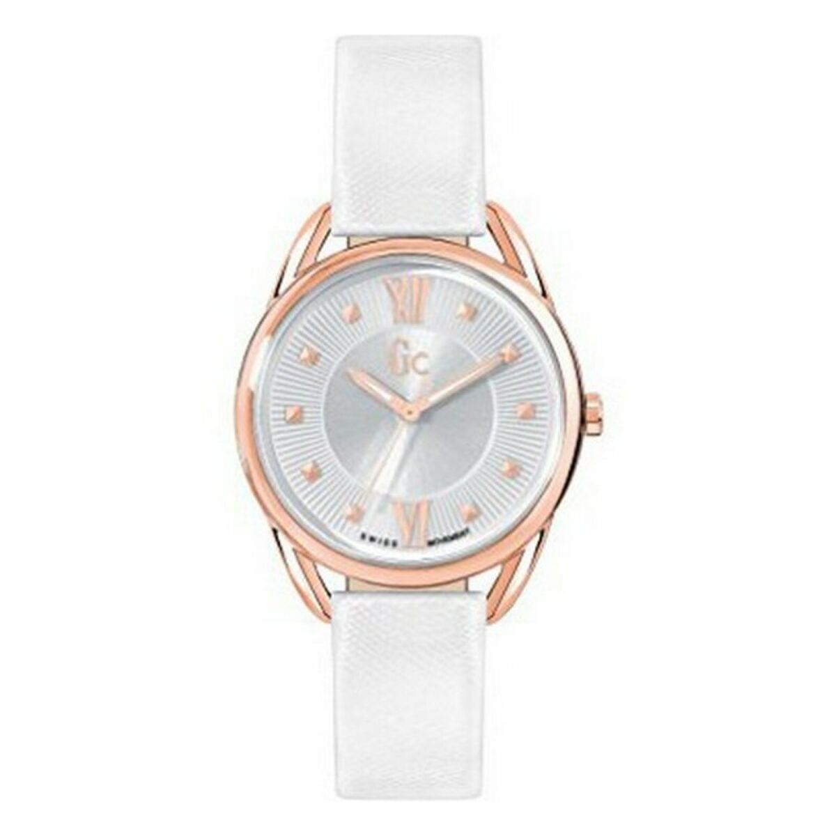 Image de Montre Femme Guess Y13002L1 (Ø 32 mm), disponible chez Rue des Bijoux, parfaite pour un look élégant et sophistiqué.