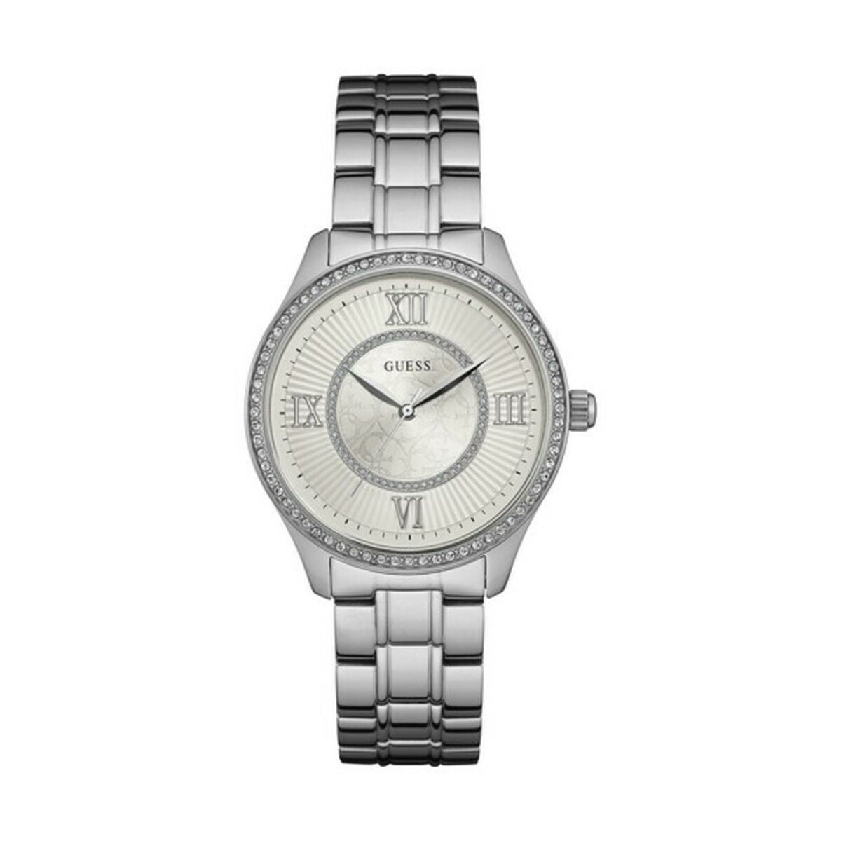 Image de Montre Femme Guess W0825L1 (Ø 38 mm), disponible chez Rue des Bijoux, parfaite pour un look élégant et sophistiqué.