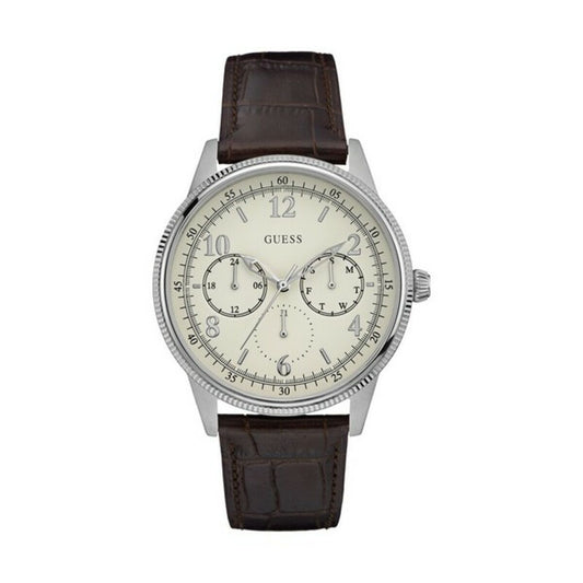 Image de Montre Homme Guess W0863G1 (Ø 44 mm), disponible chez Rue des Bijoux, parfaite pour un look élégant et sophistiqué.