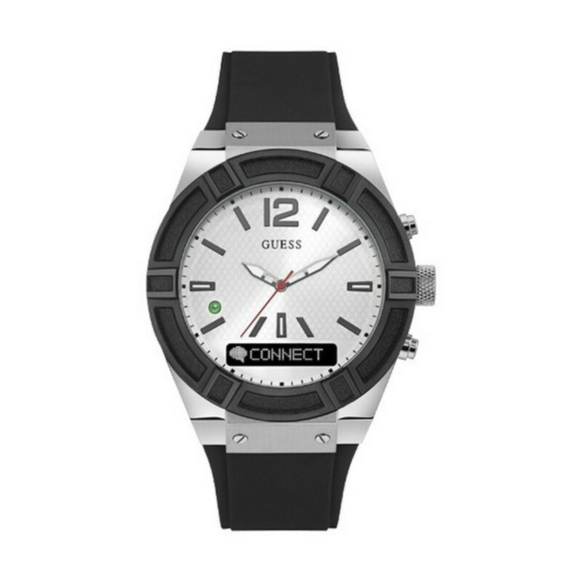 Image de Montre Homme Guess C0001G4 (Ø 45 mm), disponible chez Rue des Bijoux, parfaite pour un look élégant et sophistiqué.