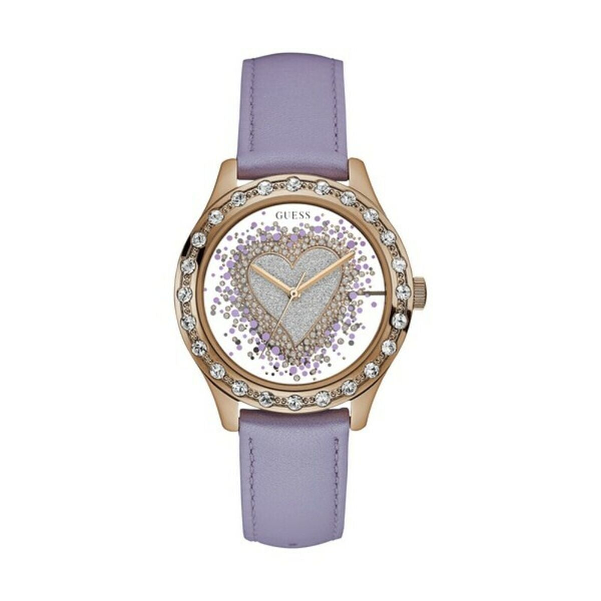 Image de Montre Femme Guess W0909L3 (Ø 39 mm), disponible chez Rue des Bijoux, parfaite pour un look élégant et sophistiqué.