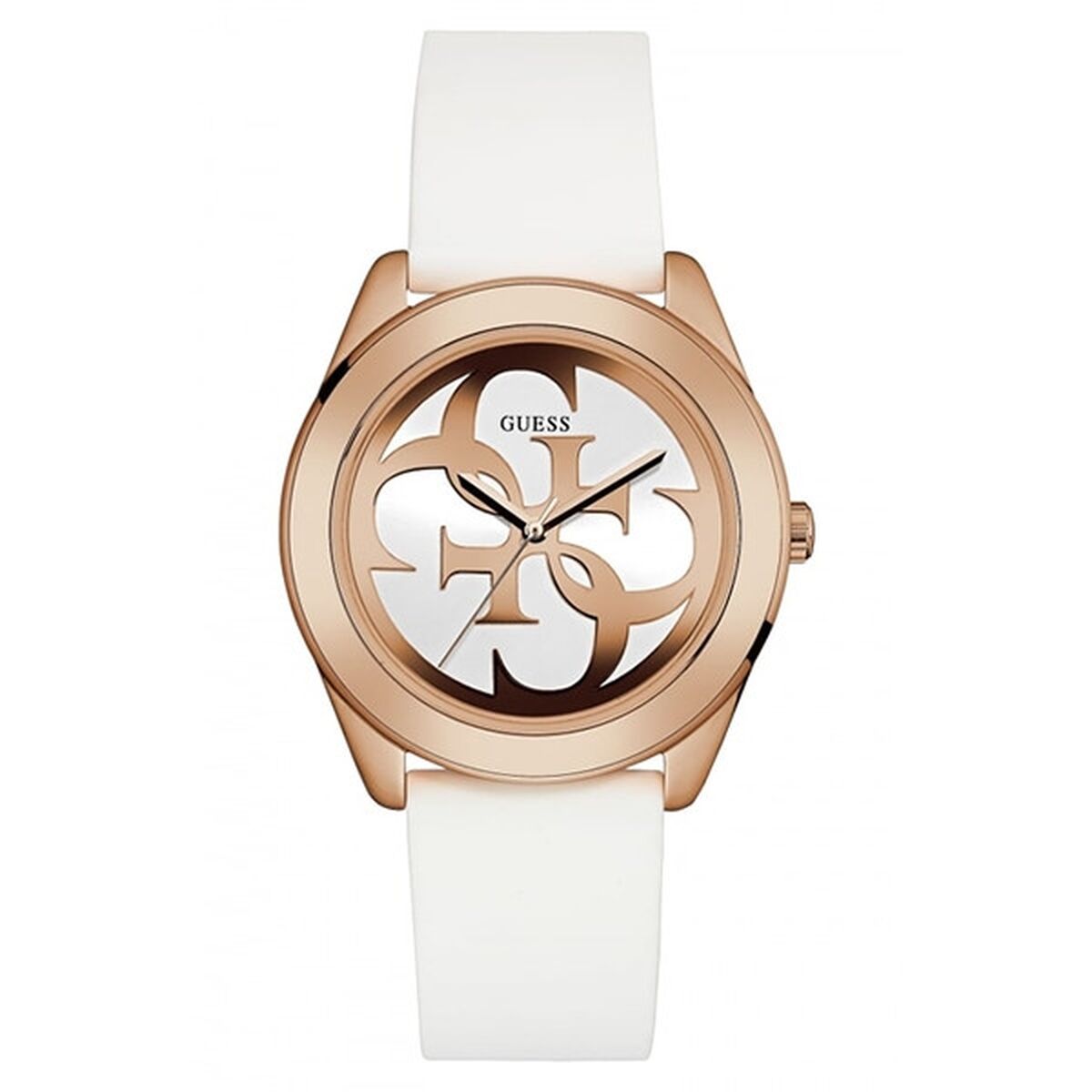 Image de Montre Femme Guess G TWIST (Ø 38 mm) (Ø 40 mm), disponible chez Rue des Bijoux, parfaite pour un look élégant et sophistiqué.