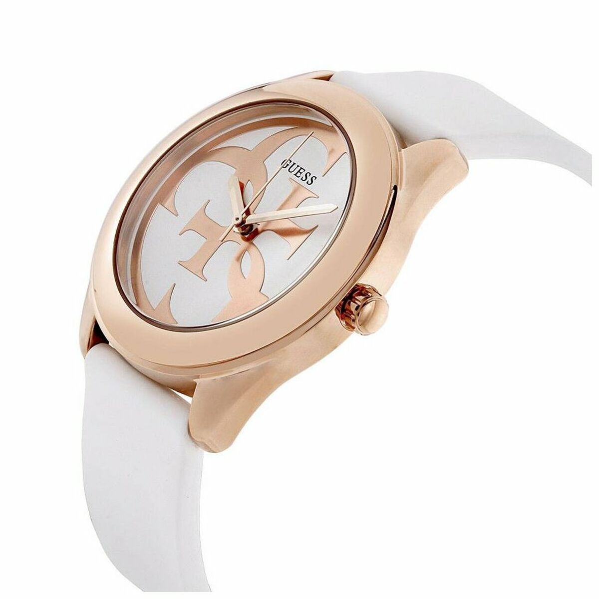 Image de Montre Femme Guess G TWIST (Ø 38 mm) (Ø 40 mm), disponible chez Rue des Bijoux, parfaite pour un look élégant et sophistiqué.