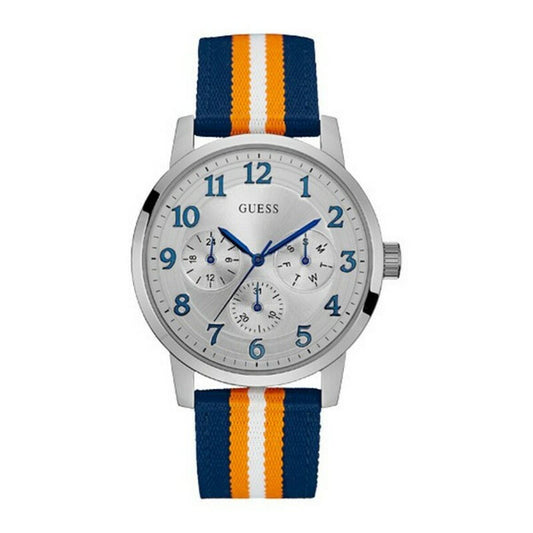 Image de Montre Homme Guess W0975G2 (Ø 44 mm), disponible chez Rue des Bijoux, parfaite pour un look élégant et sophistiqué.