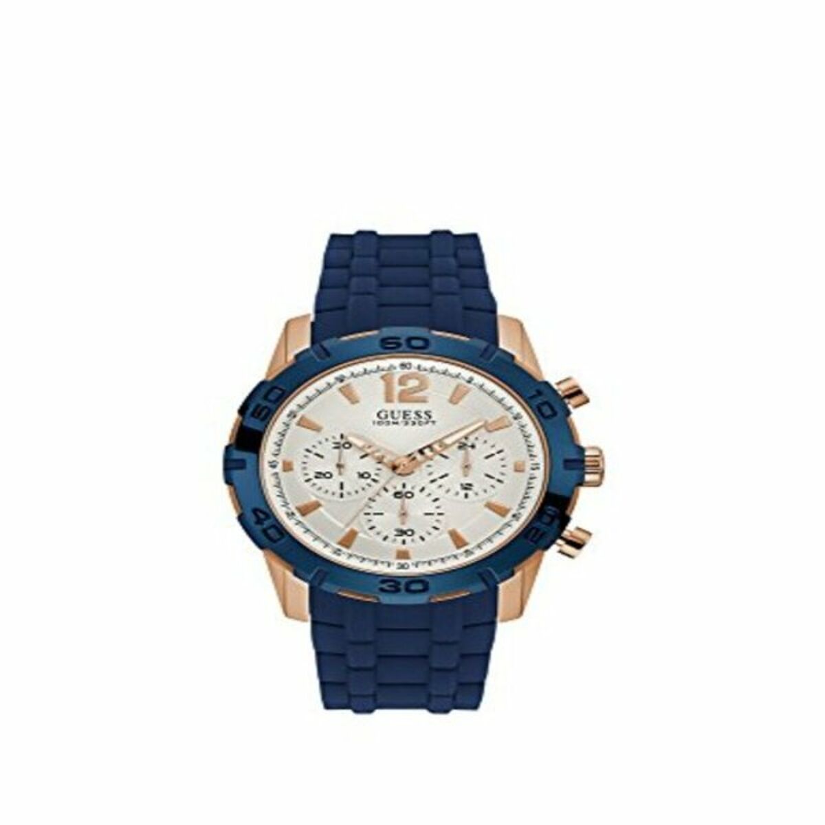 Image de Montre Homme Guess W0864G5 (Ø 45 mm), disponible chez Rue des Bijoux, parfaite pour un look élégant et sophistiqué.