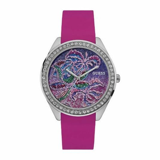 Image de Montre Femme Guess W0960L1 (Ø 44 mm), disponible chez Rue des Bijoux, parfaite pour un look élégant et sophistiqué.