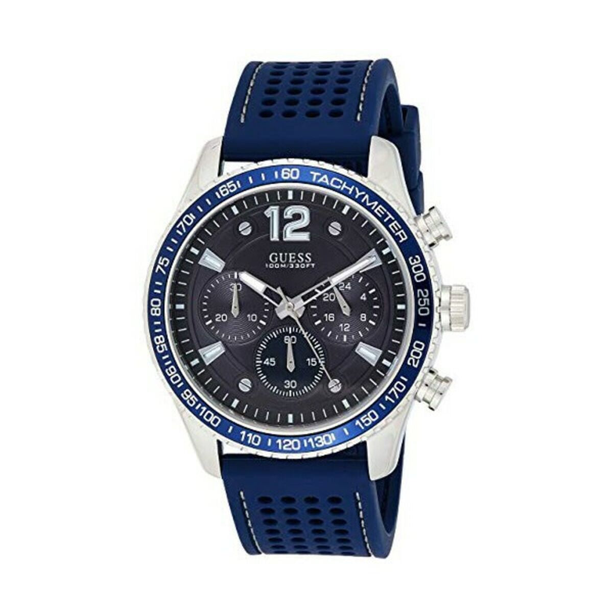 Image de Montre Homme Guess W0971G2 (Ø 44 mm), disponible chez Rue des Bijoux, parfaite pour un look élégant et sophistiqué.