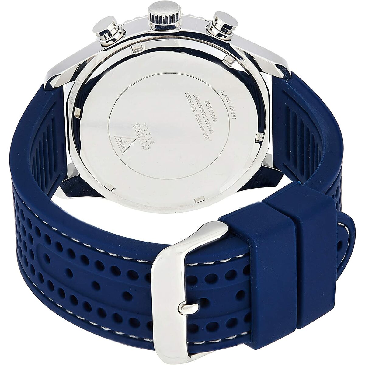 Image de Montre Homme Guess W0971G2 (Ø 44 mm), disponible chez Rue des Bijoux, parfaite pour un look élégant et sophistiqué.