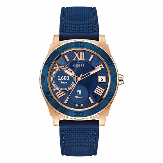 Image de Montre Unisexe Guess C1001G2 (Ø 44 mm), disponible chez Rue des Bijoux, parfaite pour un look élégant et sophistiqué.