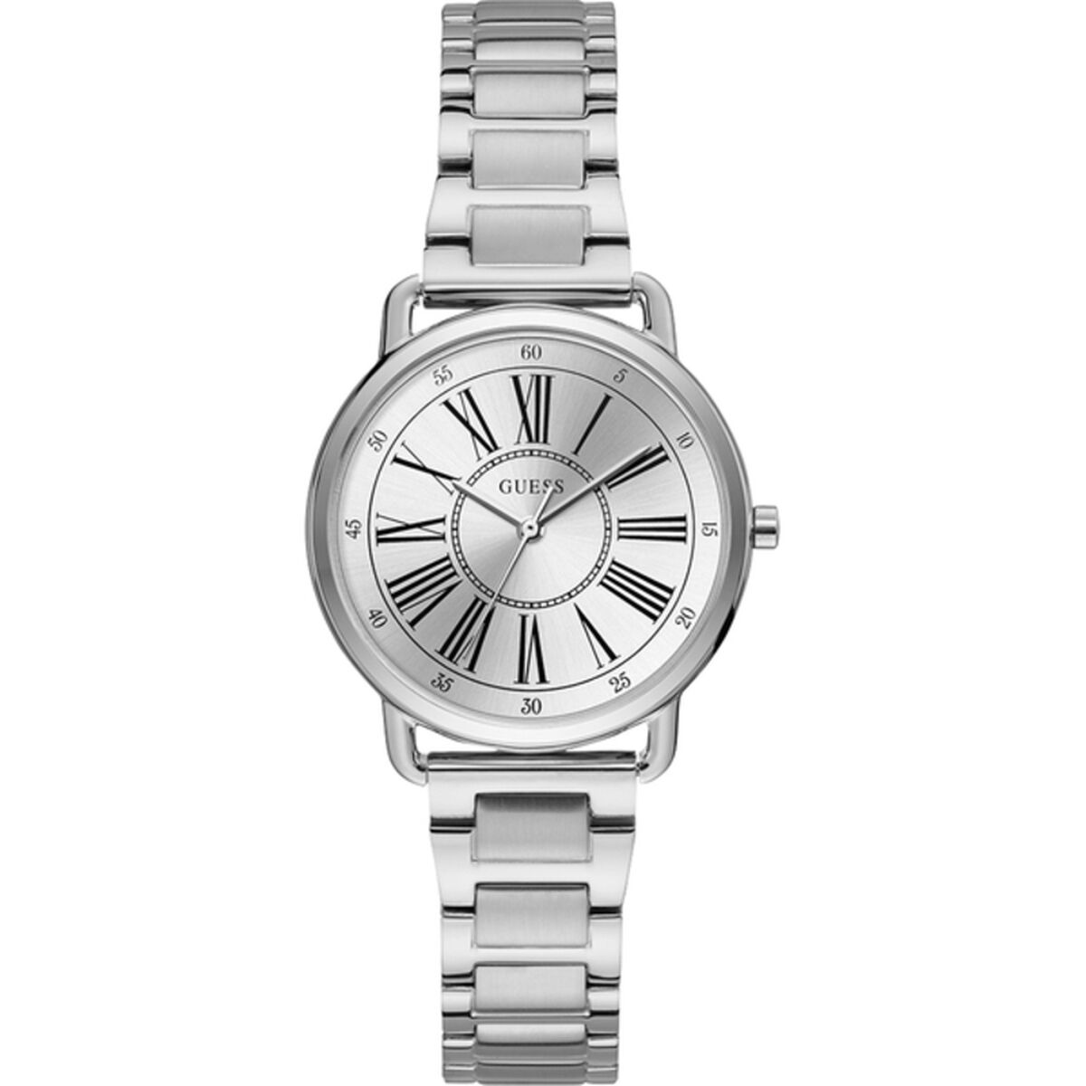 Image de Montre Femme Guess W1148L1 (Ø 34 mm), disponible chez Rue des Bijoux, parfaite pour un look élégant et sophistiqué.