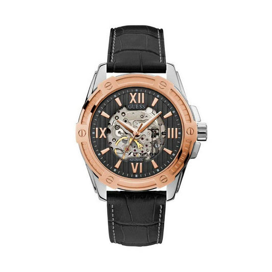 Image de Montre Homme Guess W1308G1 (Ø 45 mm), disponible chez Rue des Bijoux, parfaite pour un look élégant et sophistiqué.