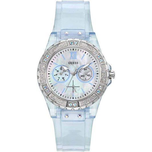 Image de Montre Femme Guess GW0041L3 (Ø 39 mm), disponible chez Rue des Bijoux, parfaite pour un look élégant et sophistiqué.