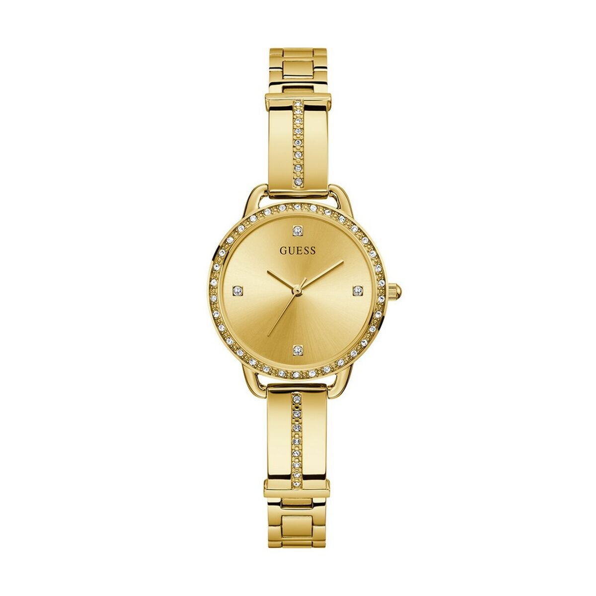 Image de Montre Femme Guess GW0022L2, disponible chez Rue des Bijoux, parfaite pour un look élégant et sophistiqué.