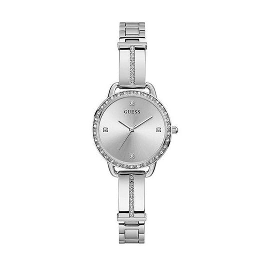 Image de Montre Femme Guess GW0022L1, disponible chez Rue des Bijoux, parfaite pour un look élégant et sophistiqué.