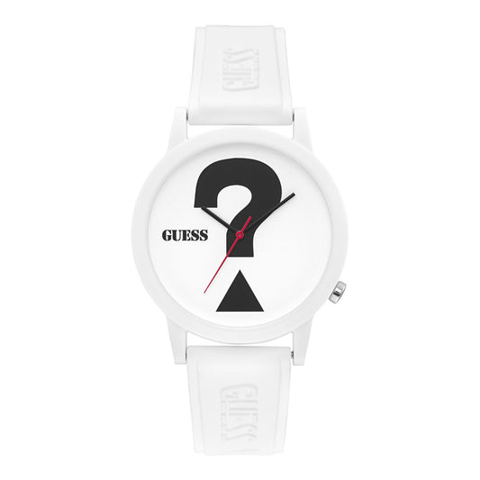 Image de Montre Unisexe Guess V1041M1 (Ø 42 mm), disponible chez Rue des Bijoux, parfaite pour un look élégant et sophistiqué.