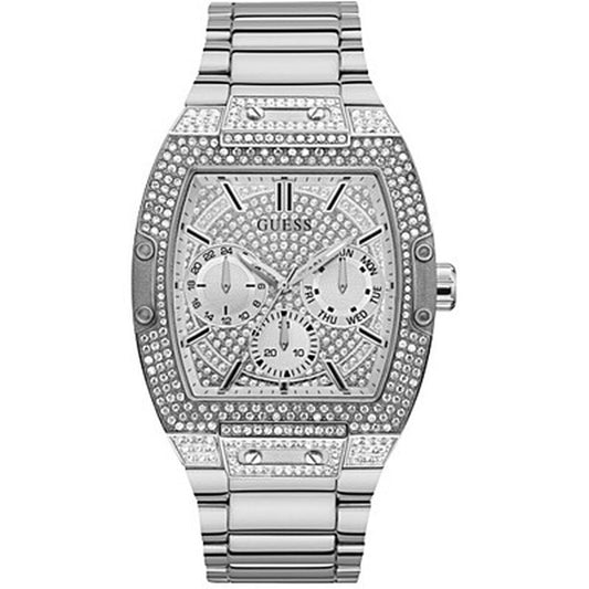 Image de Montre Homme Guess PHOENIX (Ø 43 mm), disponible chez Rue des Bijoux, parfaite pour un look élégant et sophistiqué.