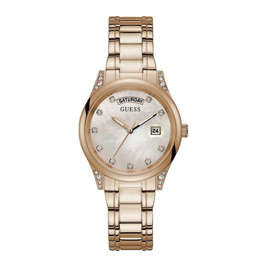 Image de Montre Femme Guess GW0047L2 (Ø 36 mm), disponible chez Rue des Bijoux, parfaite pour un look élégant et sophistiqué.