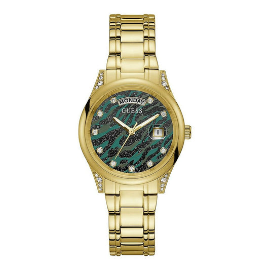 Image de Montre Femme Guess GW0047L3 (Ø 36 mm), disponible chez Rue des Bijoux, parfaite pour un look élégant et sophistiqué.