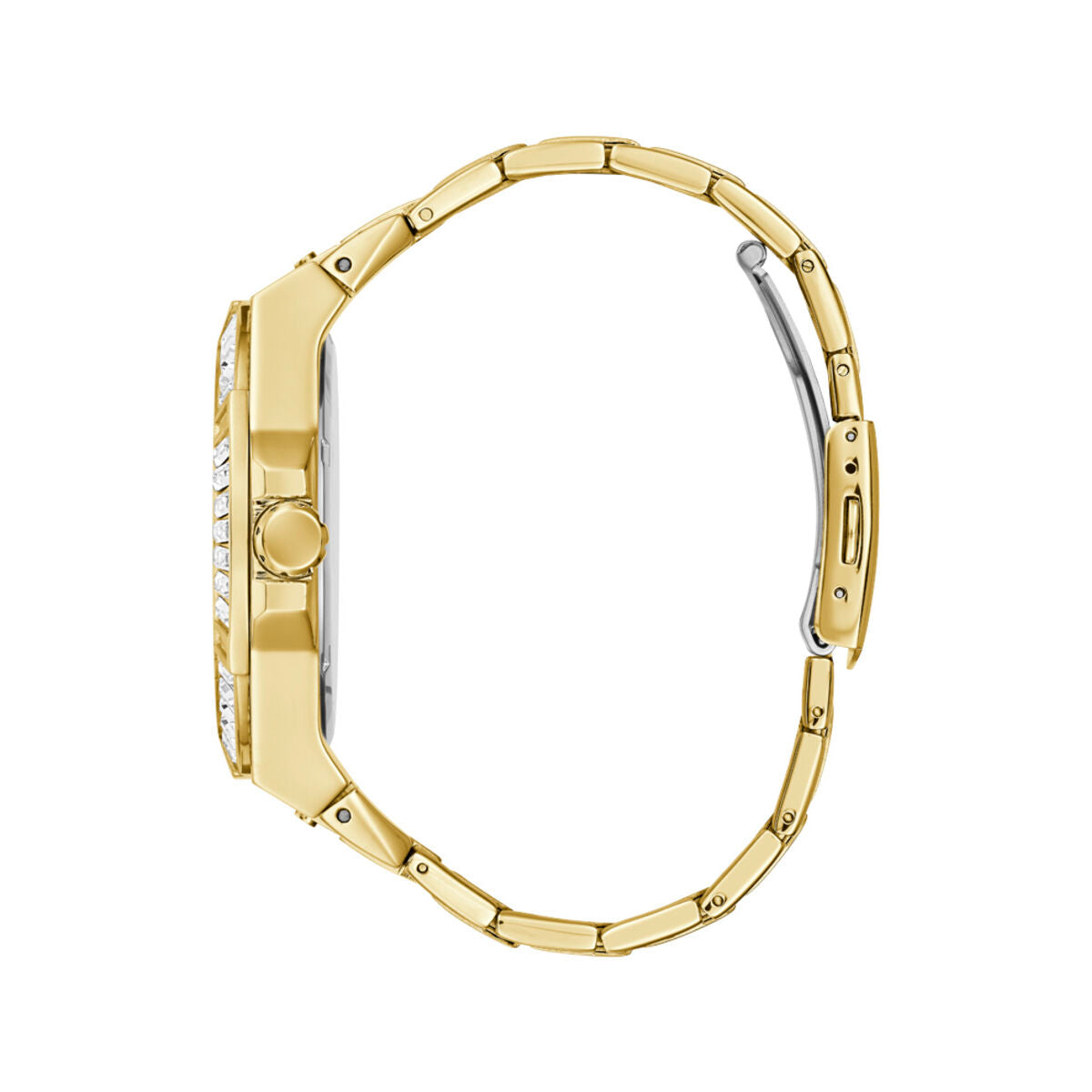 Image de Montre Femme Guess GW0209G2 (Ø 47 mm), disponible chez Rue des Bijoux, parfaite pour un look élégant et sophistiqué.