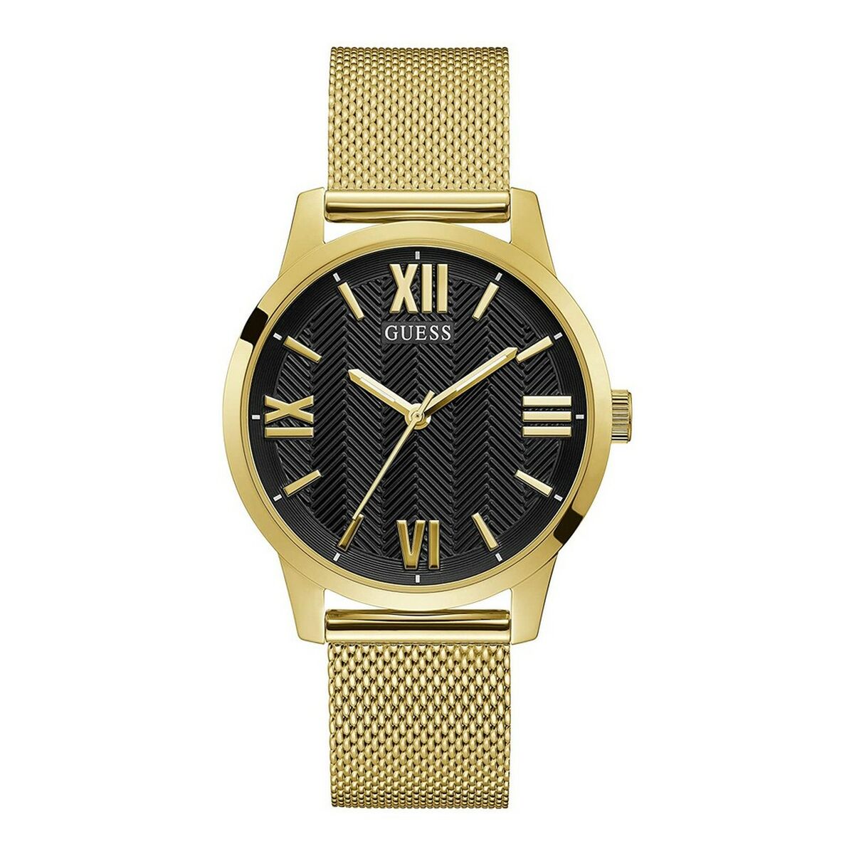 Image de Montre Homme Guess GW0214G2 (Ø 42 mm), disponible chez Rue des Bijoux, parfaite pour un look élégant et sophistiqué.