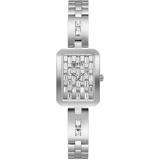 Image de Montre Femme Guess BAUBLE (Ø 22 mm), disponible chez Rue des Bijoux, parfaite pour un look élégant et sophistiqué.