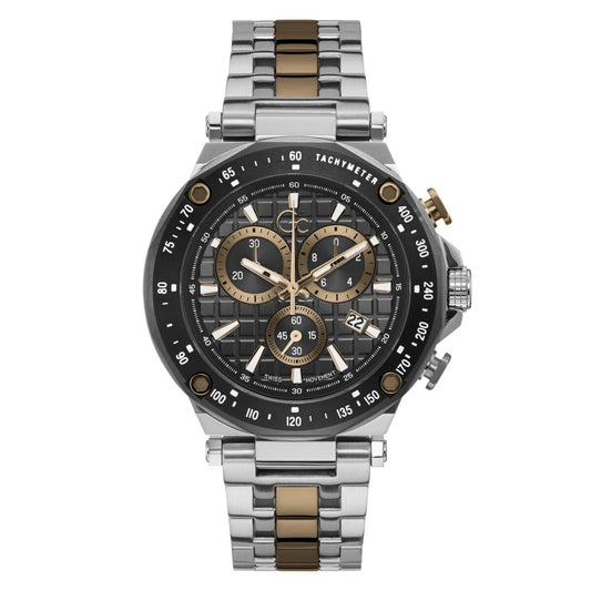 Image de Montre Homme Guess Y81002G5MF Argenté, disponible chez Rue des Bijoux, parfaite pour un look élégant et sophistiqué.