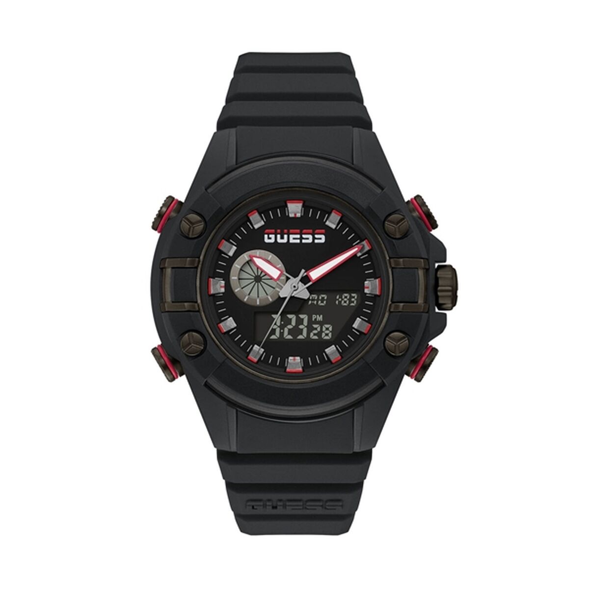 Image de Montre Homme Guess GW0269G3 (Ø 47 mm), disponible chez Rue des Bijoux, parfaite pour un look élégant et sophistiqué.