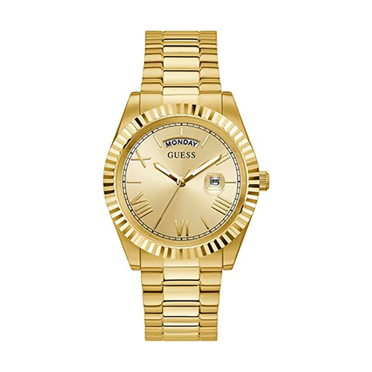 Image de Montre Homme Guess GW0265G2 (Ø 44 mm), disponible chez Rue des Bijoux, parfaite pour un look élégant et sophistiqué.