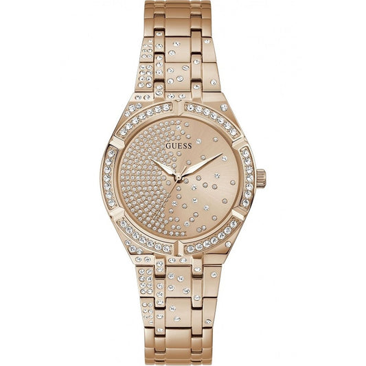 Image de Montre Femme Guess AFTERGLOW (Ø 36 mm), disponible chez Rue des Bijoux, parfaite pour un look élégant et sophistiqué.