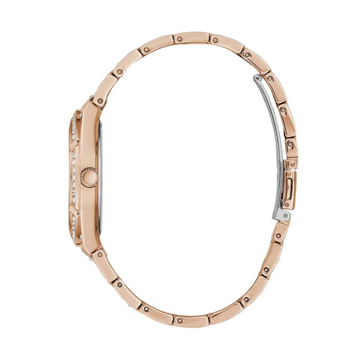 Image de Montre Femme Guess AFTERGLOW (Ø 36 mm), disponible chez Rue des Bijoux, parfaite pour un look élégant et sophistiqué.