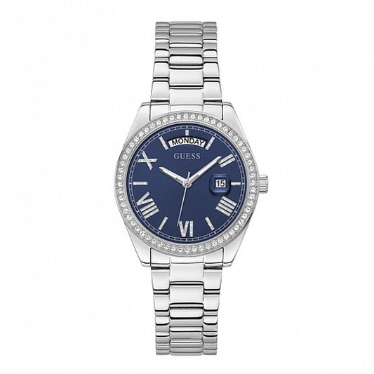 Image de Montre Femme Guess GW0307L1 (Ø 36 mm), disponible chez Rue des Bijoux, parfaite pour un look élégant et sophistiqué.