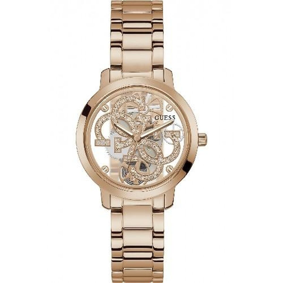 Image de Montre Femme Guess GW0300L3 (Ø 36 mm), disponible chez Rue des Bijoux, parfaite pour un look élégant et sophistiqué.