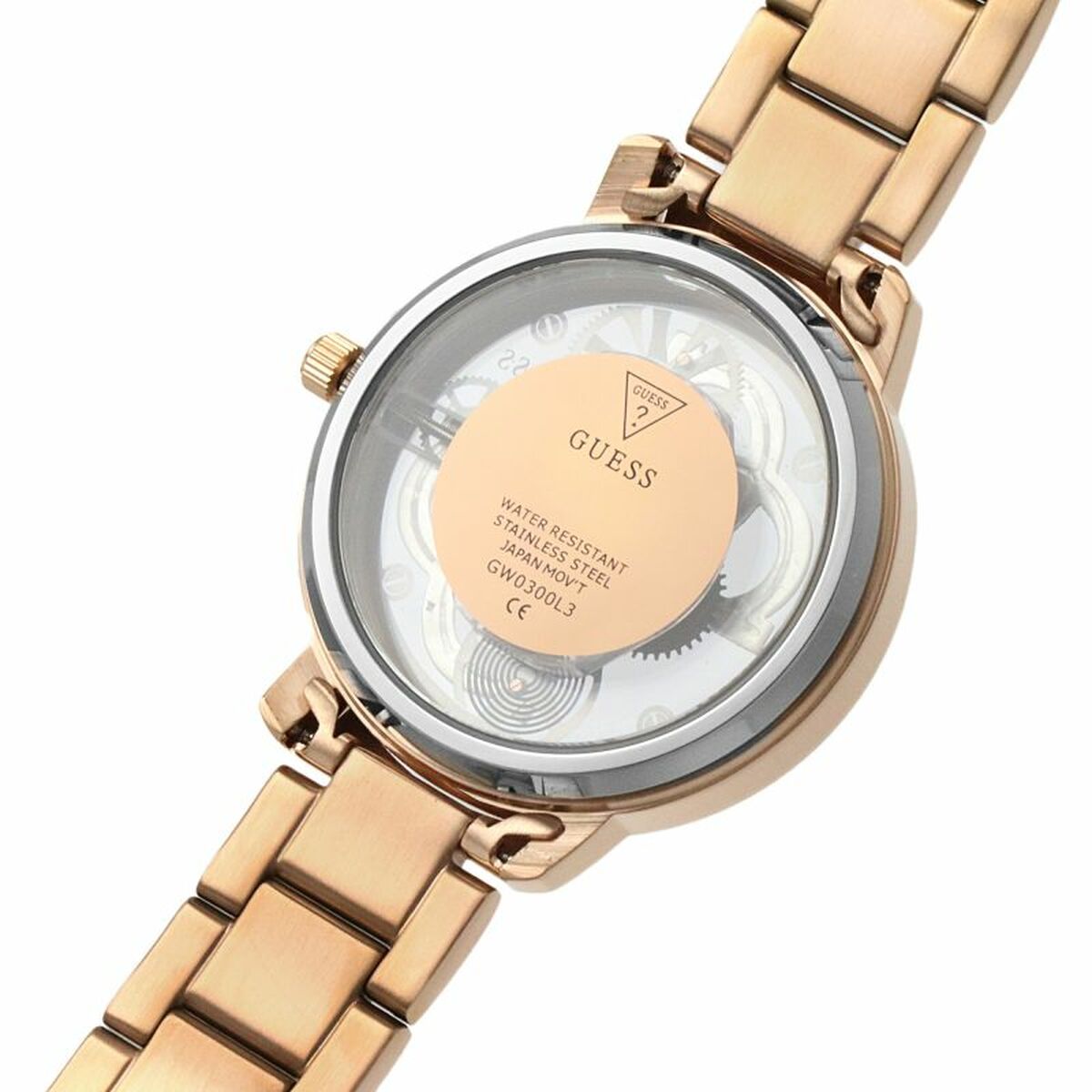 Image de Montre Femme Guess GW0300L3 (Ø 36 mm), disponible chez Rue des Bijoux, parfaite pour un look élégant et sophistiqué.