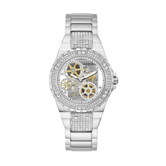 Image de Montre Femme Guess GW0302L1, disponible chez Rue des Bijoux, parfaite pour un look élégant et sophistiqué.