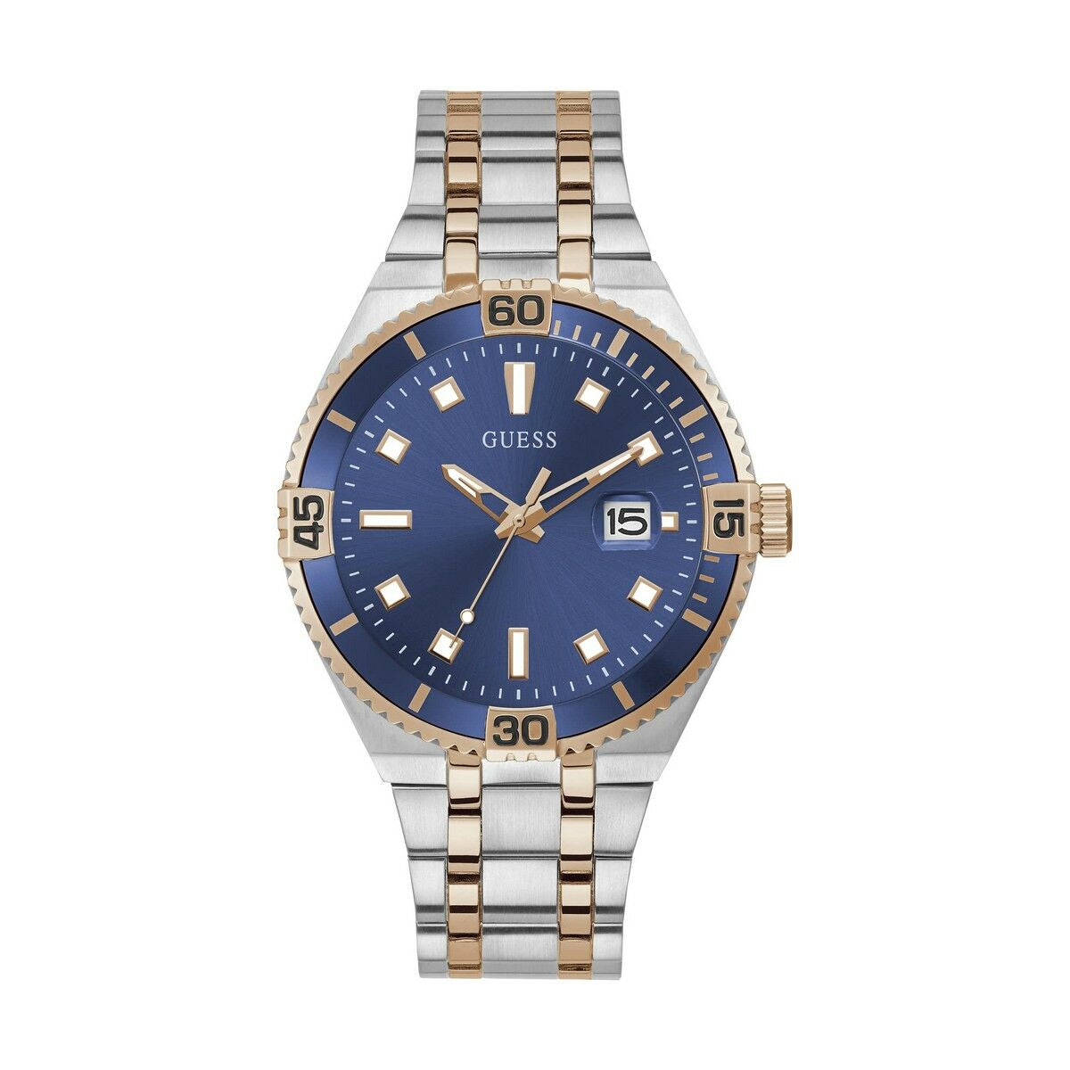 Image de Montre Homme Guess GW0330G3, disponible chez Rue des Bijoux, parfaite pour un look élégant et sophistiqué.