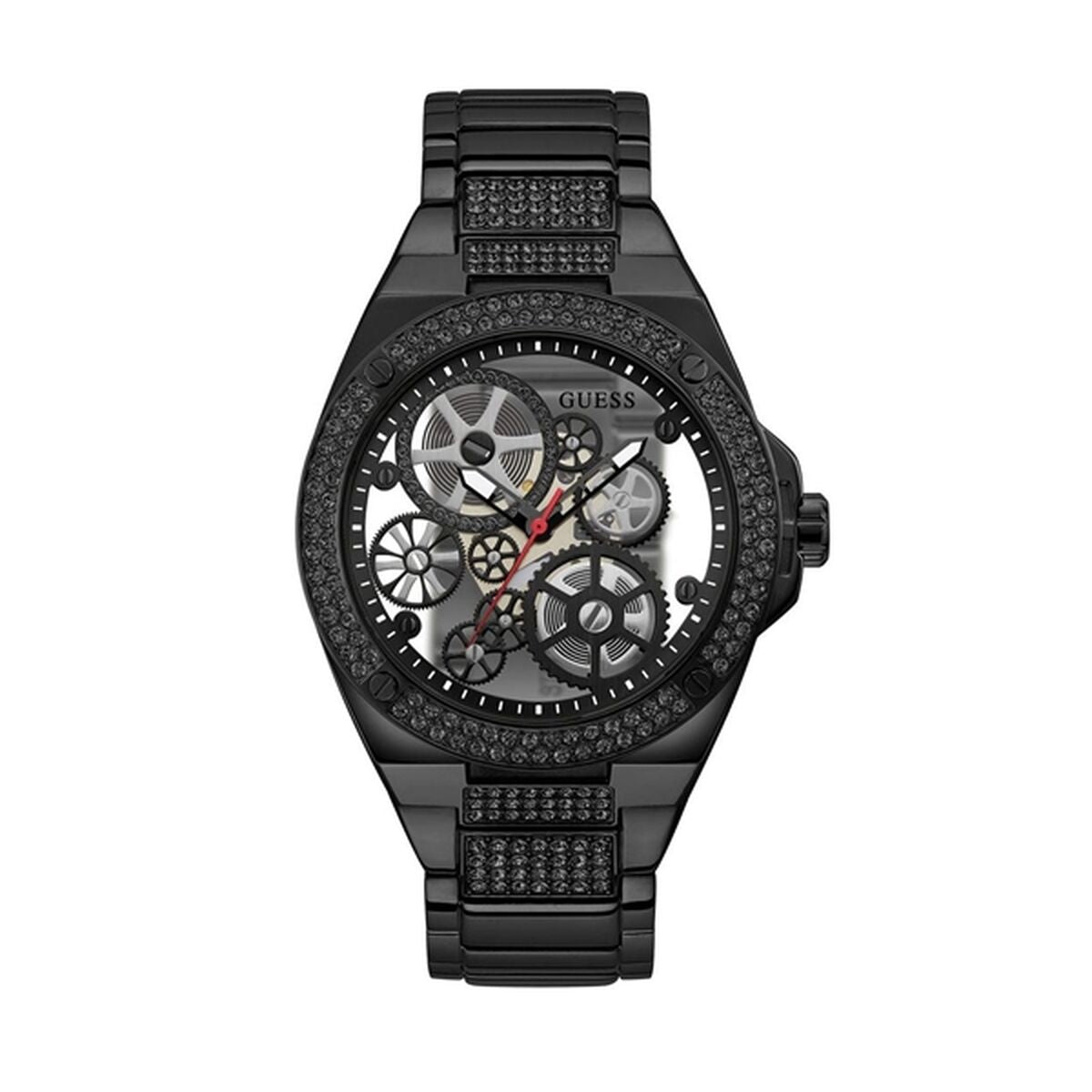 Image de Montre Homme Guess GW0323G3, disponible chez Rue des Bijoux, parfaite pour un look élégant et sophistiqué.