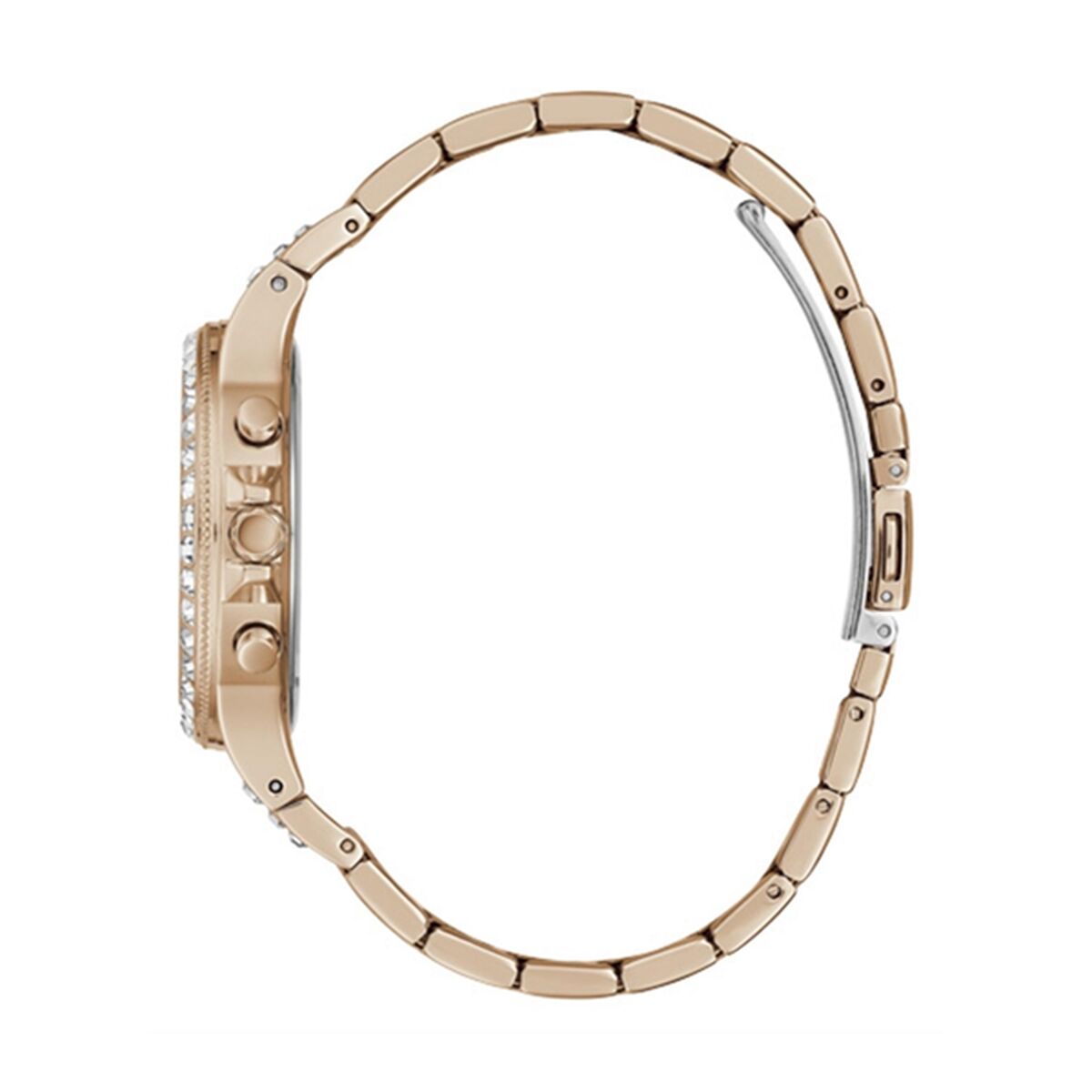 Image de Montre Femme Guess MOONLIGHT (Ø 36 mm), disponible chez Rue des Bijoux, parfaite pour un look élégant et sophistiqué.