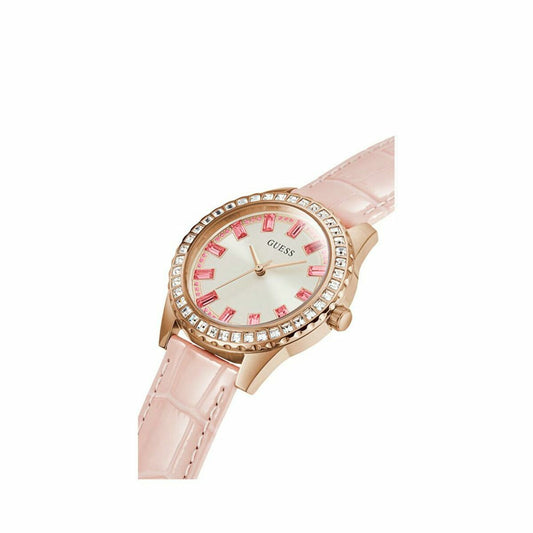 Image de Montre Femme Guess GW0032L2, disponible chez Rue des Bijoux, parfaite pour un look élégant et sophistiqué.