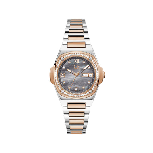 Image de Montre Femme Guess Y98001L5MF, disponible chez Rue des Bijoux, parfaite pour un look élégant et sophistiqué.