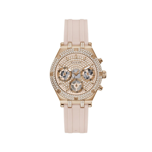 Image de Montre Femme Guess GW0407L3, disponible chez Rue des Bijoux, parfaite pour un look élégant et sophistiqué.