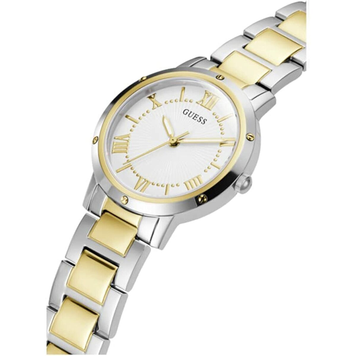 Image de Montre Femme Guess GW0404L2, disponible chez Rue des Bijoux, parfaite pour un look élégant et sophistiqué.