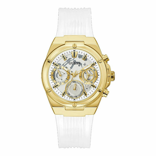 Image de Montre Femme Guess GW0409L2, disponible chez Rue des Bijoux, parfaite pour un look élégant et sophistiqué.