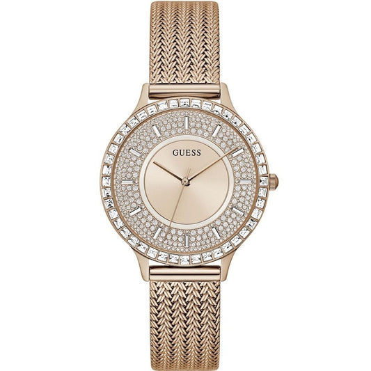 Image de Montre Femme Guess SOIREE (Ø 38 mm), disponible chez Rue des Bijoux, parfaite pour un look élégant et sophistiqué.