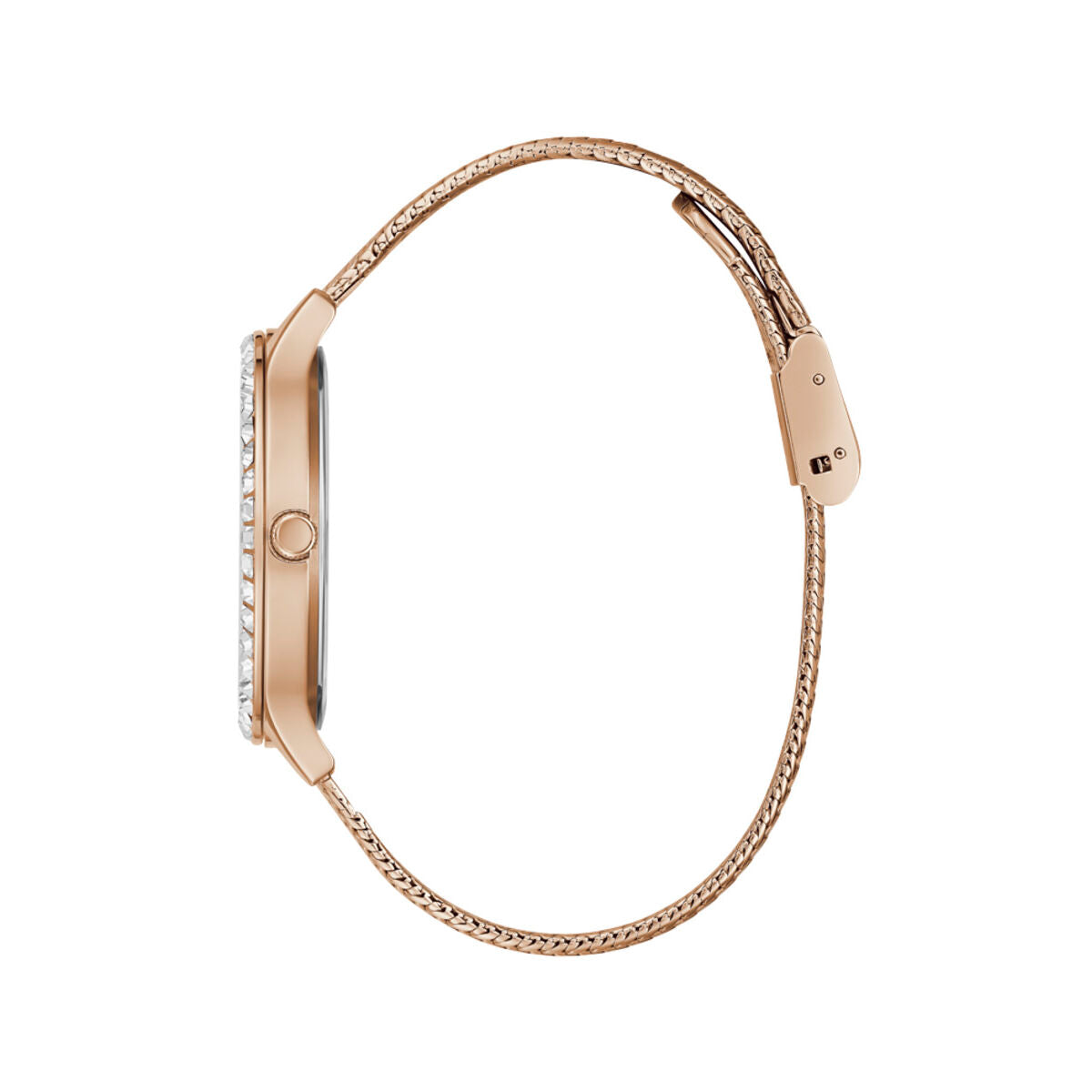 Image de Montre Femme Guess SOIREE (Ø 38 mm), disponible chez Rue des Bijoux, parfaite pour un look élégant et sophistiqué.